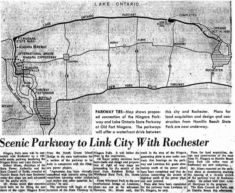 Niagara Falls Gazette 1958 Oct Grayscale - 0562 scenic parkway to link city with rochester.jpg
