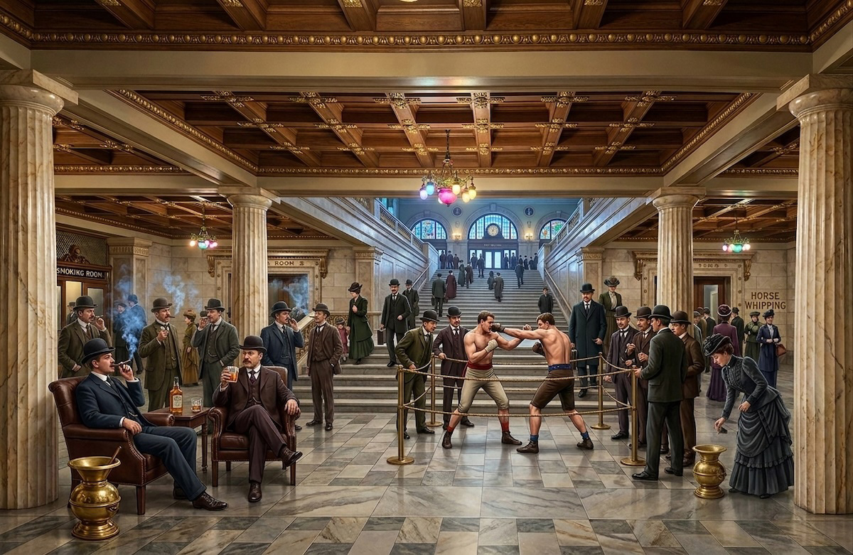 Railroad - Union Station William St - 1907-06-11 Report on Proposed Improvement of Passenger (...jpg