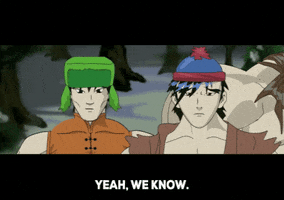 stan marsh snow GIF by South Park 