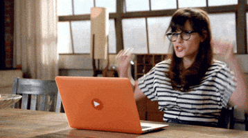 Happy Zooey Deschanel GIF by New Girl