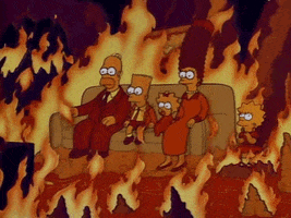 Heat Wave Simpsons GIF Heat Wave Simpsons GIF