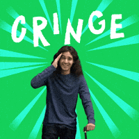 Awkward Ew GIF by Hello All Awkward Ew GIF by Hello All